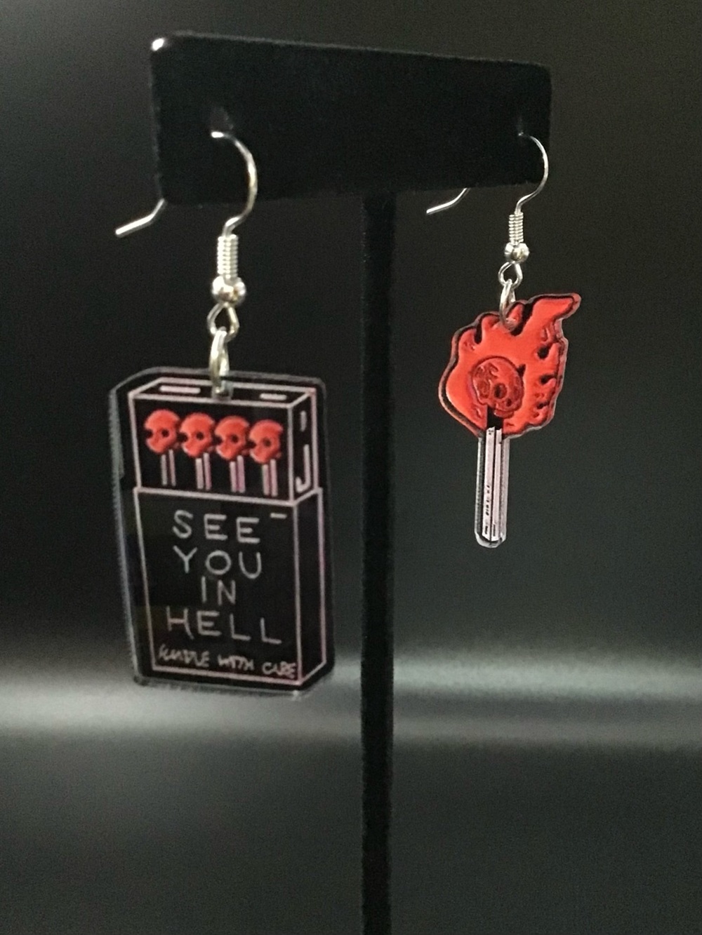 Matchbox Earrings